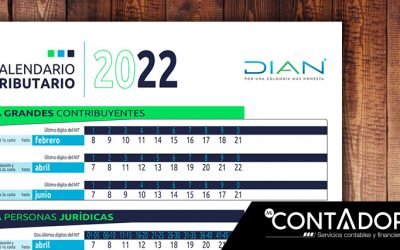 Calendario Tributario 2022 – DIAN – Colombia